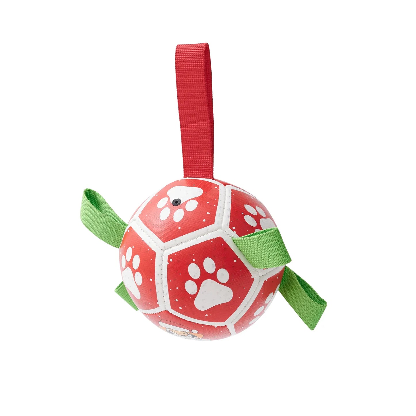 Dog Toys Soccer Ball with Straps