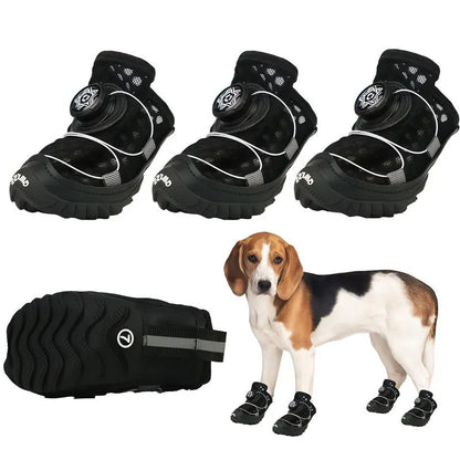 Winter Dog Boots – Warm, Waterproof & Paw-Protecting Shoes for Dogs
