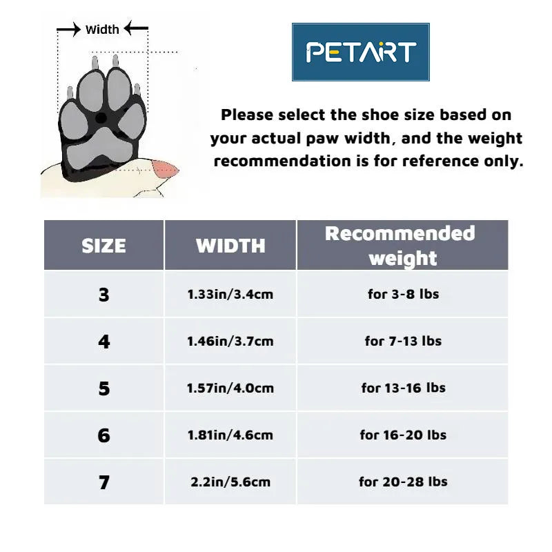 Winter Dog Boots – Warm, Waterproof & Paw-Protecting Shoes for Dogs